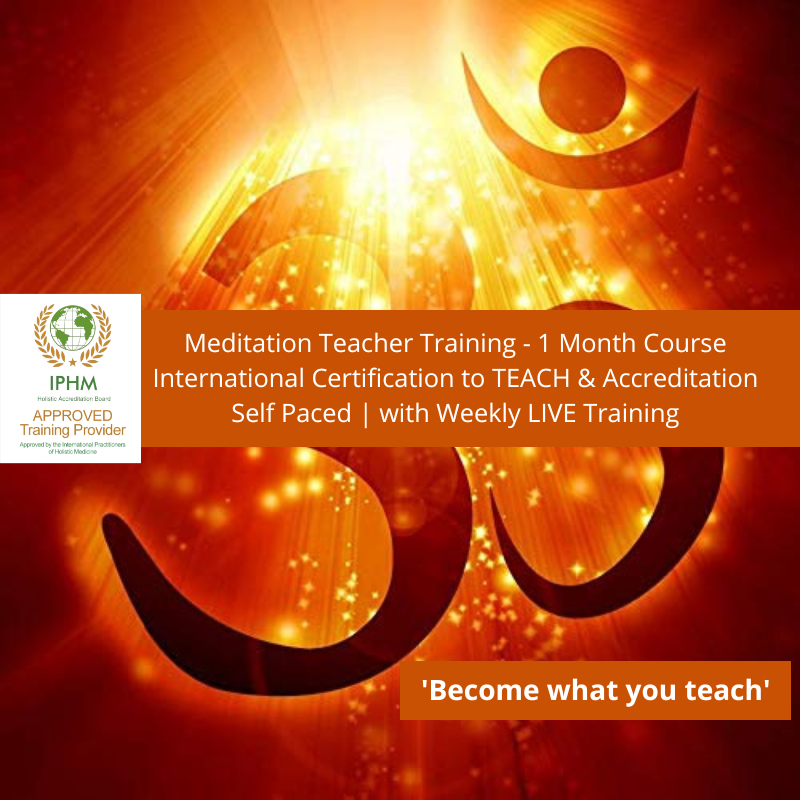 Meditation Teacher Training Course